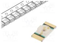 LED; SMD; 1206; green; 28÷71mcd; 3.2x1.6x0.6mm; 130°; 2.8÷3.6V; 20mA 