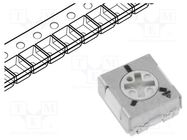 Potentiometer: mounting; single turn; 500Ω; 250mW; SMD; ±20% VISHAY