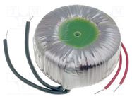 Transformer: toroidal; 40VA; 230VAC; 24V; 1.66A; Leads: cables; IP00 BREVE TUFVASSONS