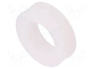 Spacer sleeve; cylindrical; polyamide; L: 3mm; Øout: 10mm; natural BOSSARD