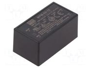 Converter: AC/DC; 5W; Uin: 80÷264VAC; 12VDC; Iout: 420mA; OUT: 1; 80% MEAN WELL