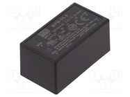 Converter: AC/DC; 5W; 80÷264VAC; 5VDC; Iout: 1A; OUT: 1; 80%; MPM-05 