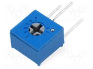 Potentiometer: mounting; single turn; 100Ω; 500mW; cermet VISHAY