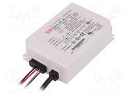 Power supply: switching; LED; 45W; 36VDC; 1.25A; 90÷295VAC; IP67 MEAN WELL