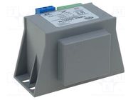 Transformer: encapsulated; 30VA; 400VAC; 24V; 1.25A; screw type INDEL