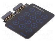 XPRO module; capacitive keypad; expansion board MICROCHIP TECHNOLOGY