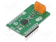 Click board; prototype board; Comp: MAX31865; resistance meter 