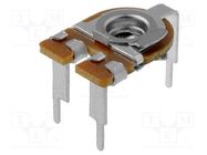 Potentiometer: mounting; single turn; 100Ω; 100mW; ±20%; linear TELPOD