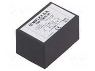 Filter: anti-interference; 250VAC; Cx: 100nF; Cy: 3.3nF; 700uH MIFLEX