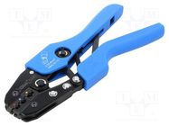 Tool: for crimping; insulated terminals; 0.25÷6mm2; 22AWG÷10AWG BM GROUP