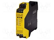 Module: safety relay; ESR5; 230VAC; IN: 3; for DIN rail mounting EATON ELECTRIC