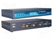 Converter; RS422/485/USB; Number of ports: 4; IP30; 0÷60°C BRAINBOXES