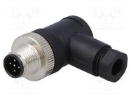 Connector: M12; plug; PIN: 5; male; B code-Profibus; for cable; 60V DEGSON ELECTRONICS