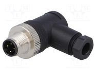 Connector: M12; plug; PIN: 4; male; A code-DeviceNet / CANopen DEGSON ELECTRONICS