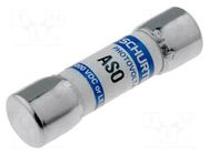 Fuse: fuse; 6A; 1kVDC; gPV; ceramic,cylindrical,industrial; ASO SCHURTER