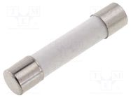 Fuse: fuse; time-lag; 7A; 250VAC; ceramic,cylindrical; 6.3x32mm LITTELFUSE