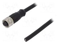 Connector: M12; plug; female; PIN: 5; straight; B code-Profibus; 4A DEGSON ELECTRONICS