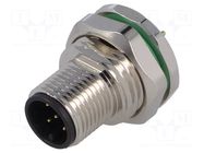 Connector: M12; socket; PIN: 5; male; 60V; straight; IP65,IP67; THT DEGSON ELECTRONICS