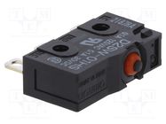 Microswitch SNAP ACTION; 0.1A/125VAC; 0.1A/30VDC; without lever OMRON Electronic Components