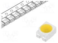 CRLED; SMD; 3528,PLCC4; white warm; 1600mcd; 120°; 18mA; 5.5÷20V OPTOSUPPLY