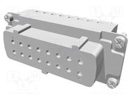 Connector: HDC; contact insert; female; Han® ESS; PIN: 16; 16+PE HARTING