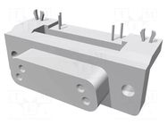 Connector: D-Sub; PIN: 15; socket; female; on PCBs; angled 90°; THT HARTING