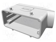 Enclosure: for HDC connectors; Han® M; size 16B; for cable; M25 HARTING