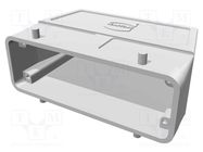 Enclosure: for HDC connectors; Han® M; size 24B; for cable; high HARTING