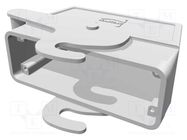 Enclosure: for HDC connectors; Han® M; size 24B; for cable; high HARTING