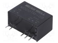 Converter: DC/DC; 1W; Uin: 10.8÷13.2VDC; Uout: 9VDC; Uout2: -9VDC MEAN WELL