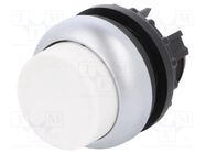 Switch: push-button; 22mm; Stabl.pos: 1; white; none; IP67; Pos: 2 EATON ELECTRIC