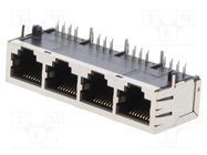 Connector: RJ45; socket; PIN: 8; Cat: 5; Layout: 8p8c ENCITECH