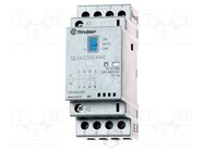 Contactor: 4-pole installation; 25A; 230VAC,230VDC; NO x4; IP20 FINDER