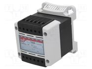 Transformer: mains; 500VA; 230VAC; 230V; Leads: terminal block DF ELECTRIC