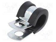 Fixing clamp; ØBundle : 9.5÷11.1mm; W: 13mm; steel; SL; W1; DIN 3016 MPC INDUSTRIES