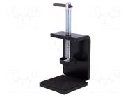 Holder; Application: for lamps; black; 0÷65mm WALDMANN