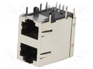 RJ45; socket; PIN: 8; Cat: 5; shielded; Layout: 8p8c ENCITECH