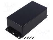 Enclosure: multipurpose; X: 80mm; Y: 150mm; Z: 50mm; 1591S; ABS; black HAMMOND