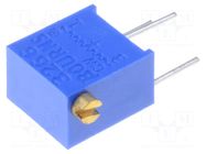 Potentiometer: mounting; multiturn; 10kΩ; 250mW; ±10%; linear; THT BOURNS