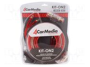 Car amplifier install set; 3200W; 30A 4CARMEDIA