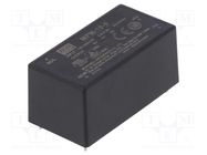 Converter: AC/DC; 15W; 80÷264VAC; 5VDC; Iout: 3A; OUT: 1; 85.5%; PCB 