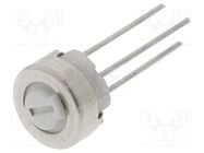 Potentiometer: mounting; single turn,horizontal; 500Ω; 500mW BOURNS