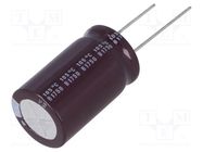 Capacitor: electrolytic; low ESR; THT; 6800uF; 10VDC; Ø18x30.5mm NICHICON