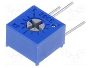 Potentiometer: mounting; single turn,vertical; 10kΩ; 500mW; ±10% BOURNS