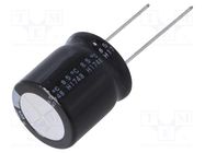 Capacitor: electrolytic; THT; 68uF; 200VDC; Ø18x20mm; Pitch: 7.5mm NICHICON