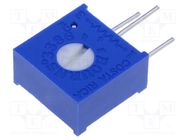 Potentiometer: mounting; single turn,vertical; 1kΩ; 500mW; ±10% BOURNS