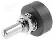 Potentiometer: shaft; single turn; 50kΩ; ±20%; 1W; linear; 6.35mm VISHAY