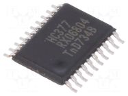 IC: digital; D flip-flop; Ch: 8; CMOS; SMD; TSSOP20; tube; HC NEXPERIA