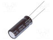 Capacitor: electrolytic; low ESR; THT; 1200uF; 10VDC; Ø10x25mm NICHICON