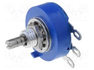 Potentiometer: shaft; single turn; 10kΩ; 2W; ±10%; 3.18mm; linear BOURNS